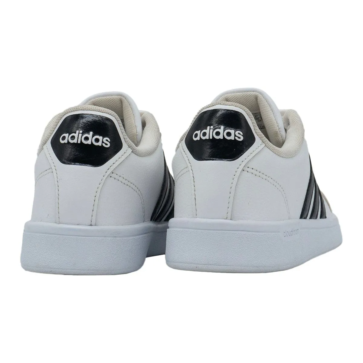 Adidas Cloudfoam Advantage Low-Top Sneakers Leather White Colour For Women