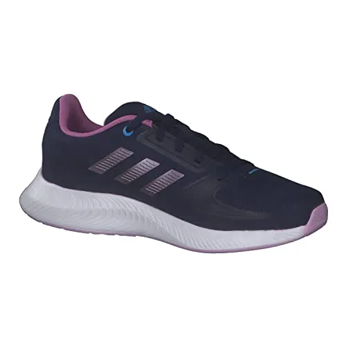 Adidas Kids Dkblue/Mapume/Pullil Runfalcon 2.0 K Running Shoes - 10K UK (Hr1413-10K)