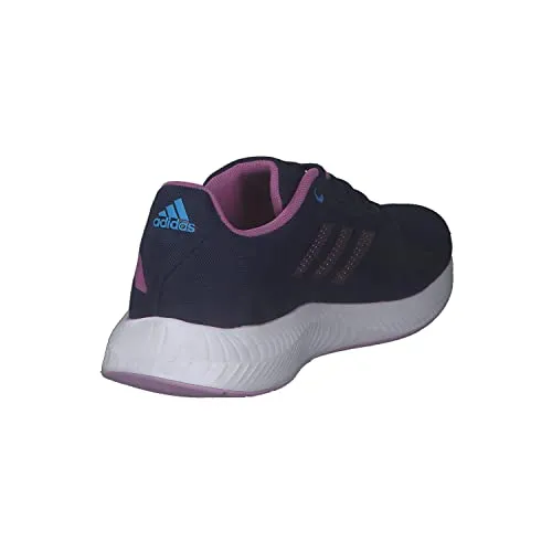 Adidas Kids Dkblue/Mapume/Pullil Runfalcon 2.0 K Running Shoes - 10K UK (Hr1413-10K)