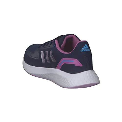 Adidas Kids Dkblue/Mapume/Pullil Runfalcon 2.0 K Running Shoes - 10K UK (Hr1413-10K)