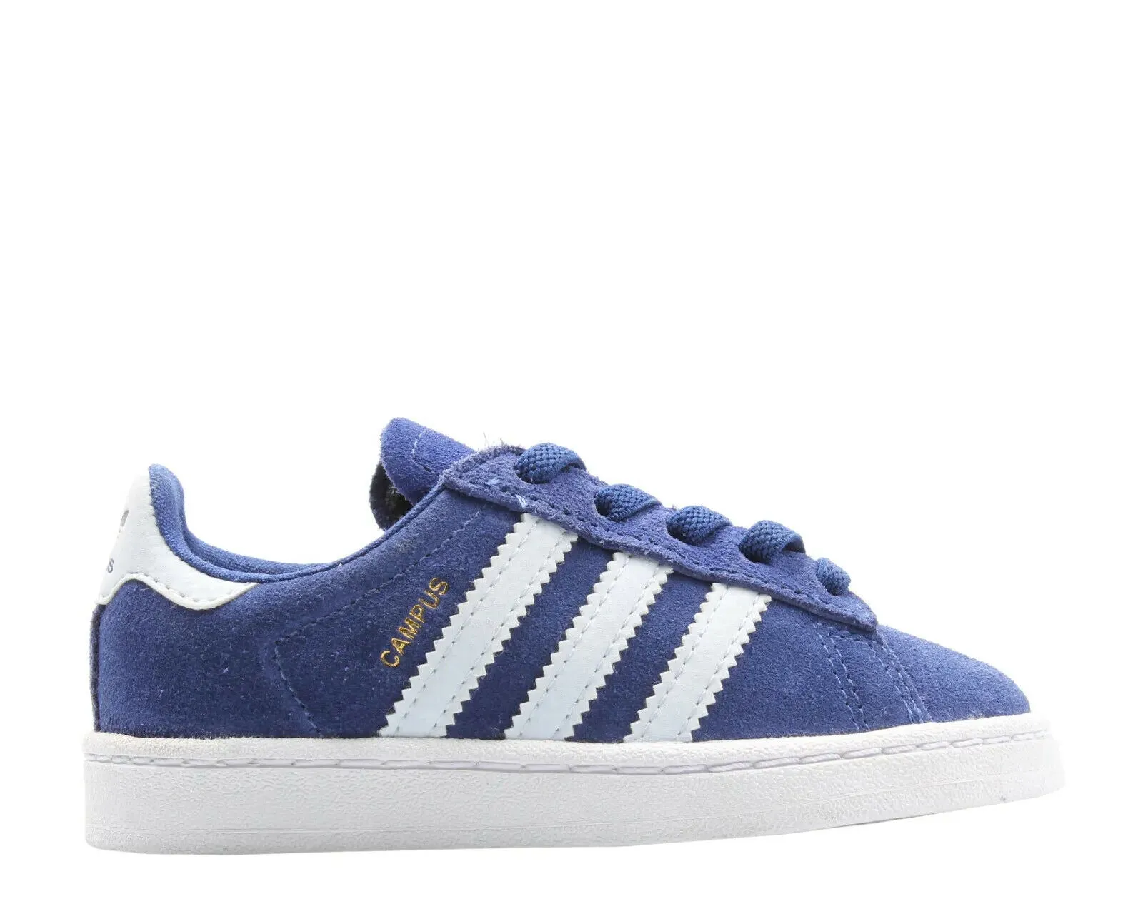 Adidas Originals Campus EL I B41961 Baby Toolders Blue/White Causal Shoes BS87