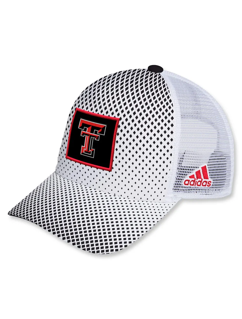 Adidas Texas Tech Foam Trucker Adjustable Hat