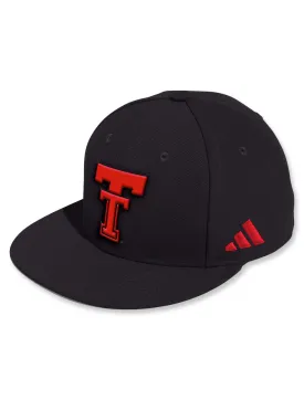 Adidas Texas Tech Throwback On-Field Baseball Fitted Hat