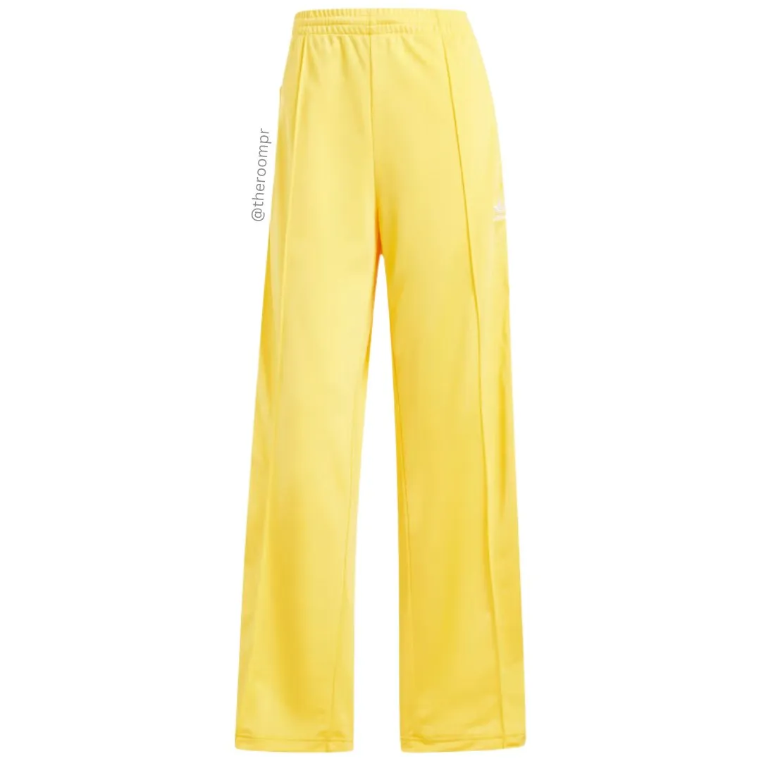 Adidas Women's Firebird Loose Track Pants - Yellow