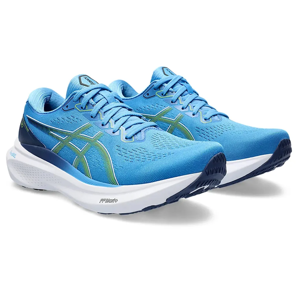 ASICS GEL-KAYANO 30 (M) - (WATERSCAPE/ELECTRIC LIME) RUNNING SHOES