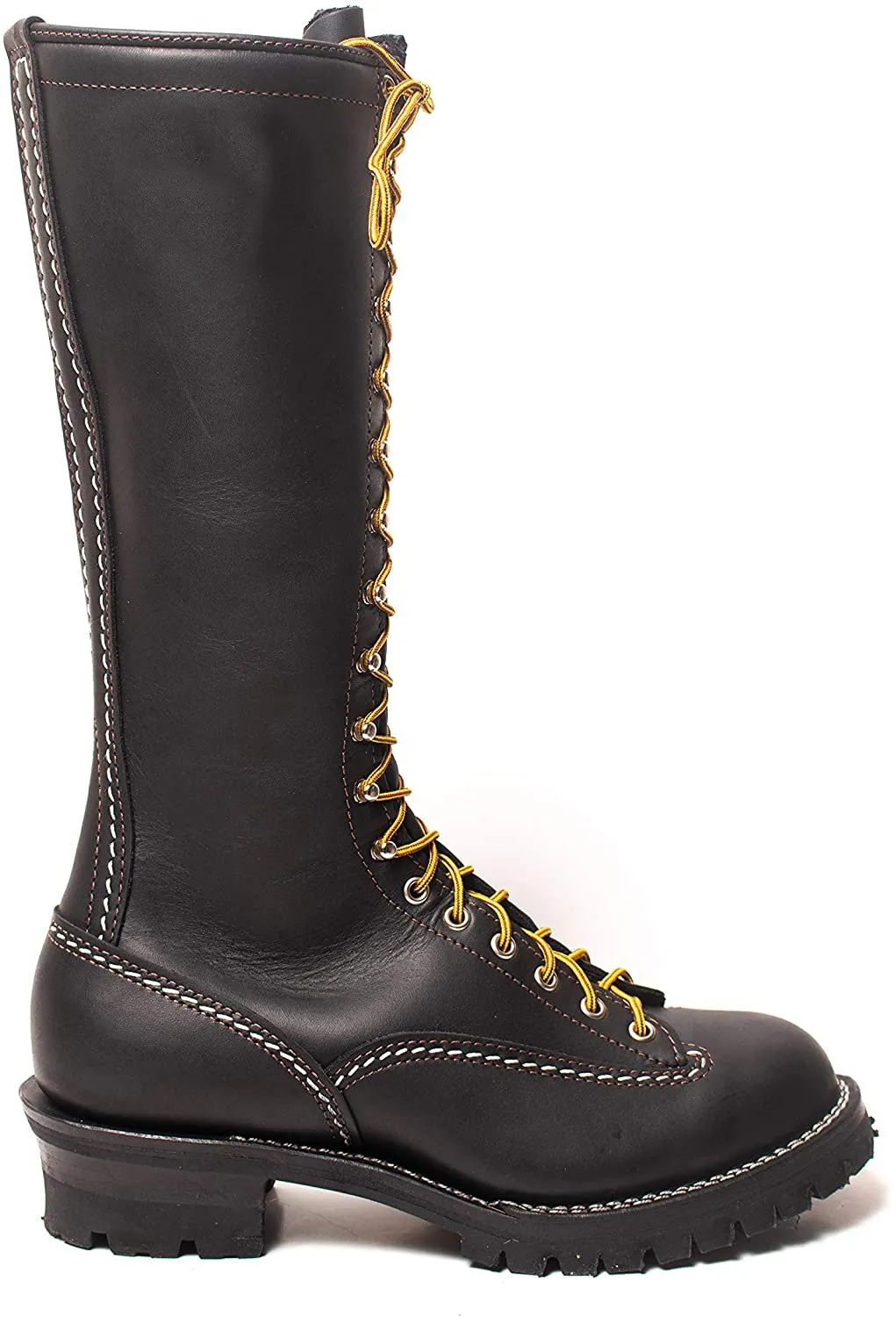 Black Leather Jobmaster Boots