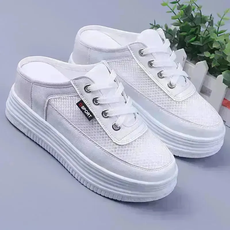 Breathable Summer Spring Half Sneakers Slide Shoe