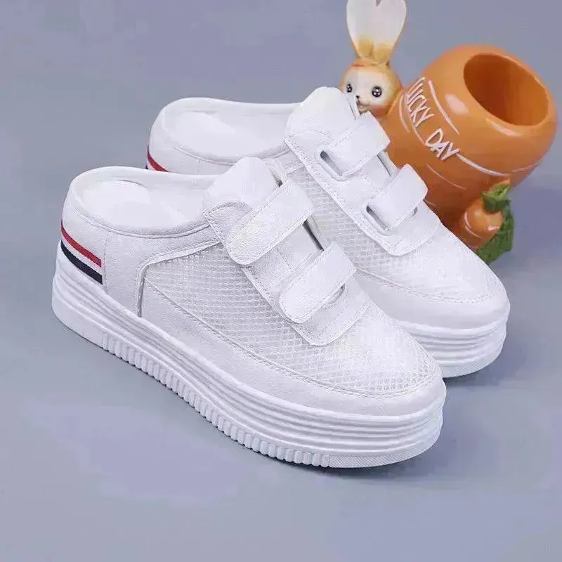 Breathable Summer Spring Half Sneakers Slide Shoe