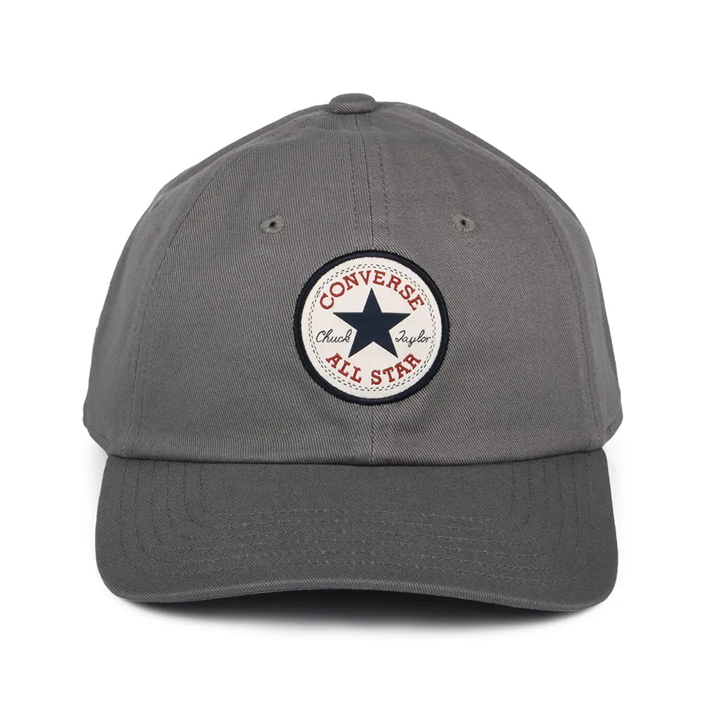 Casquette Tip Off en Coton gris chiné CONVERSE