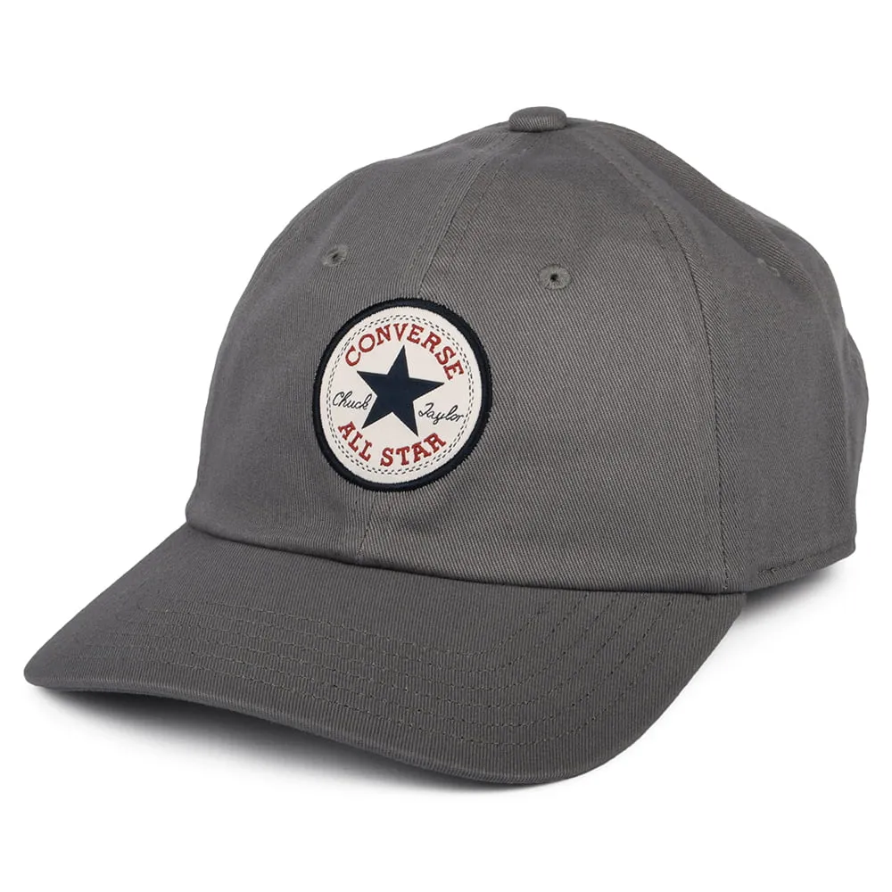 Casquette Tip Off en Coton gris chiné CONVERSE