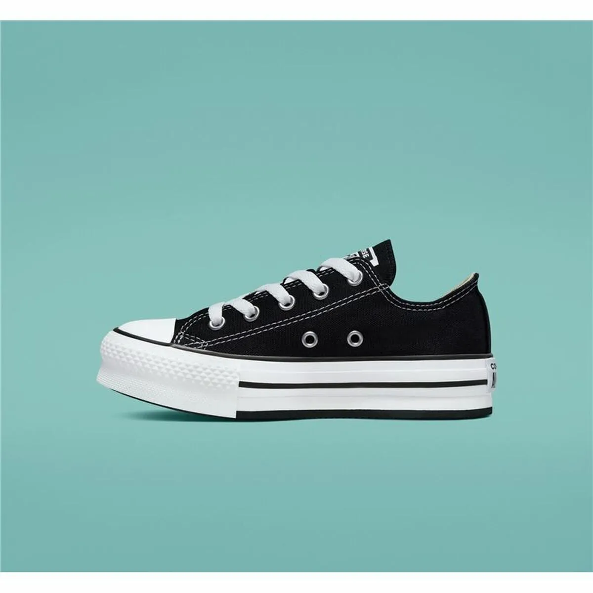 Children’s Casual Trainers Converse All-Star Lift Low Black