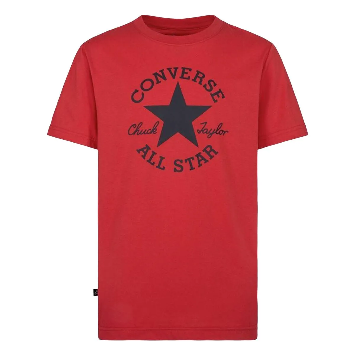 Child's Short Sleeve T-Shirt Converse Sustainable Core Sse Red