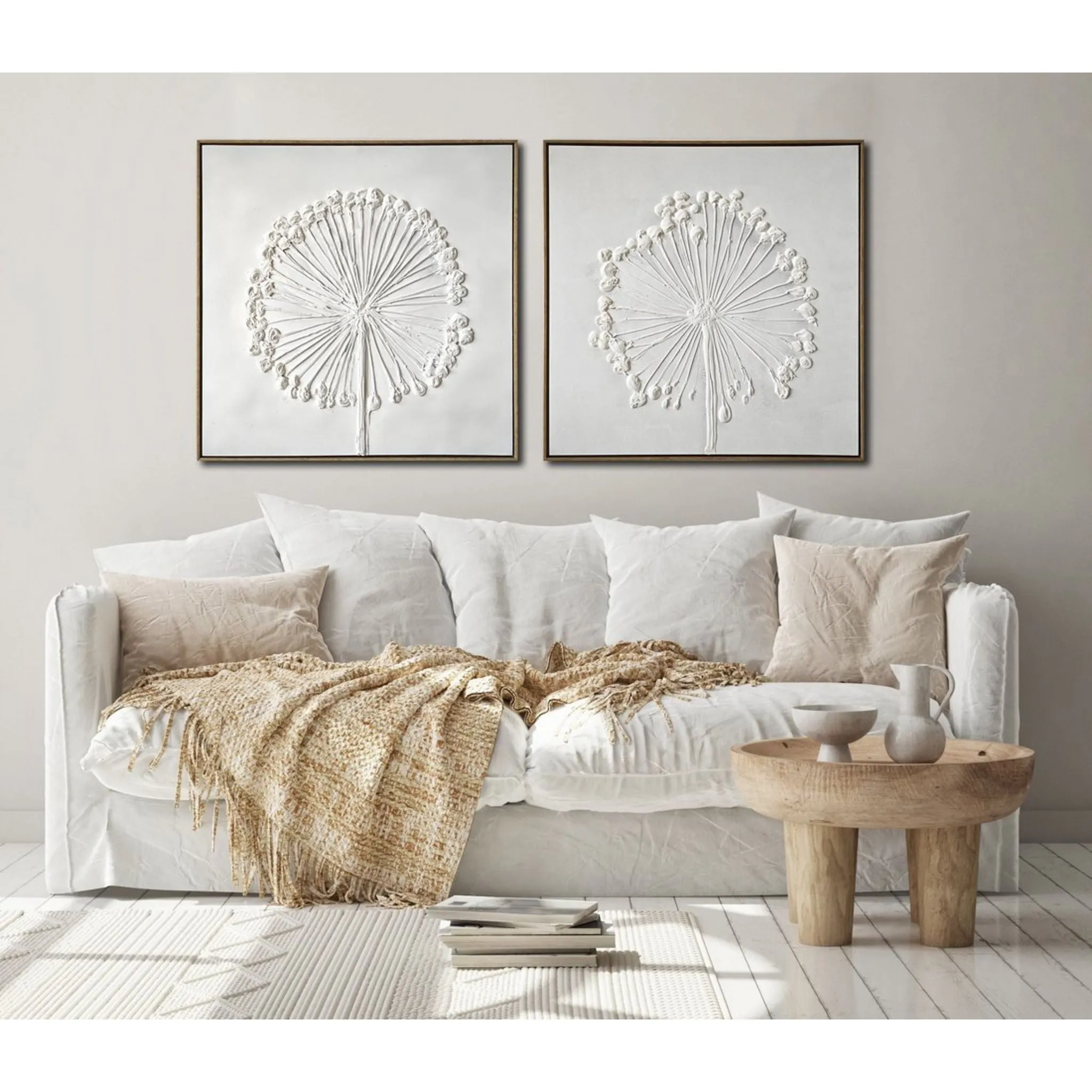 Circular Grace Wall Art (Set of 2) 31.00" x 31.00"