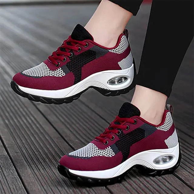 Color Block Breathable Sneakers