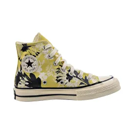 Converse Chuck 70 Hi "Hybrid Floral" Women's Shoes Saturn Gold-Black-Egret