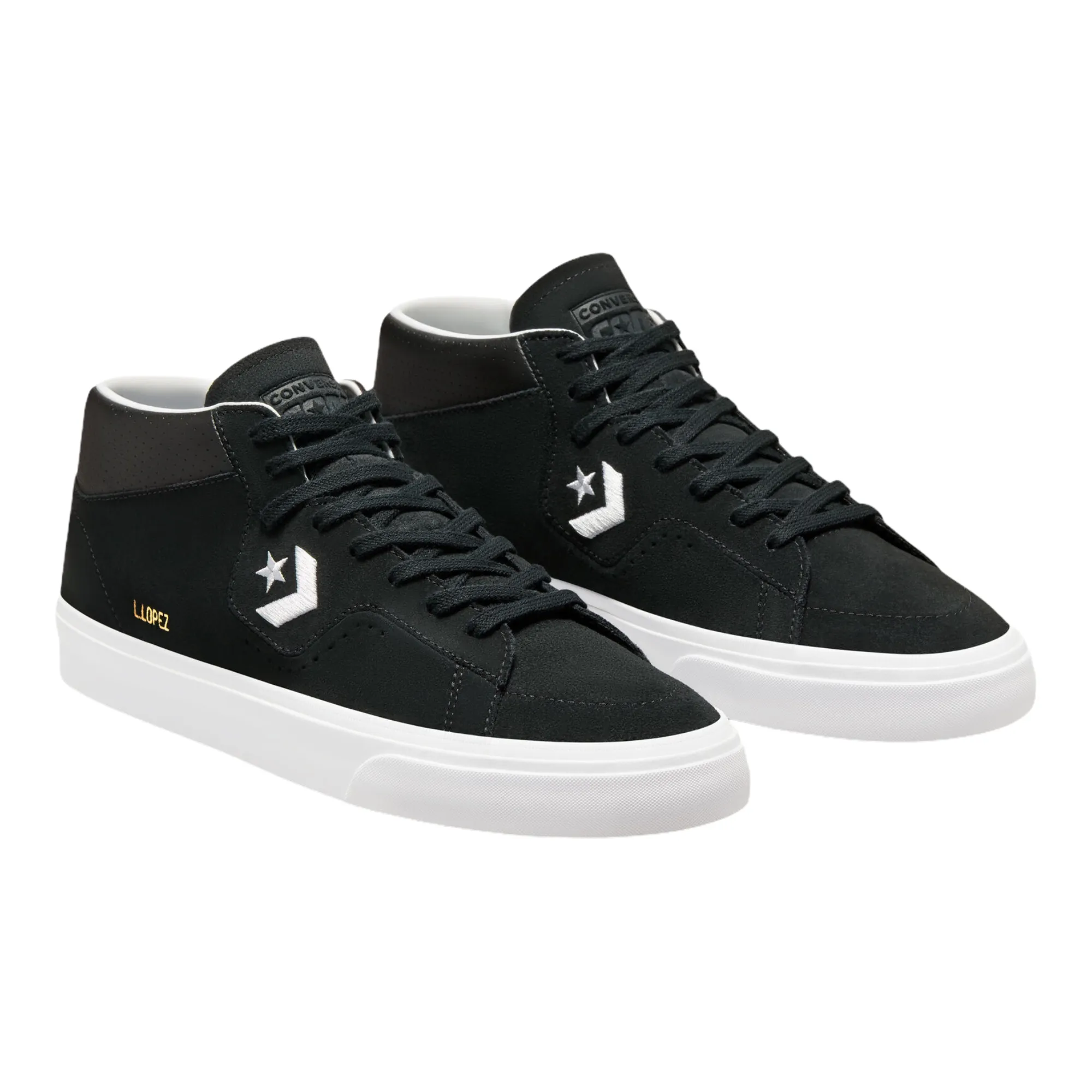 Converse CONS Lopez Pro Mid - Black White