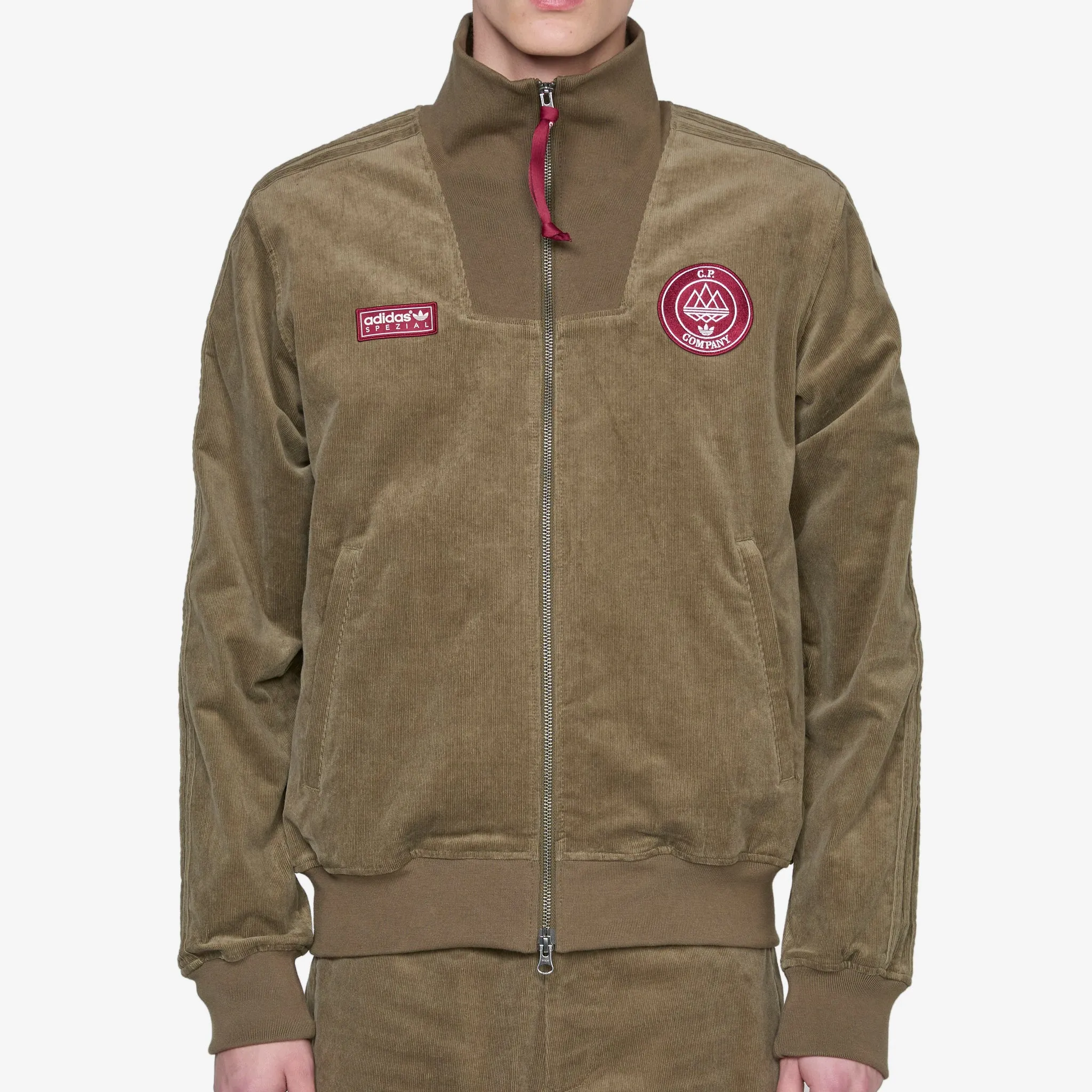 C.P. Company x SPZL Settend Track Top Trace Olive