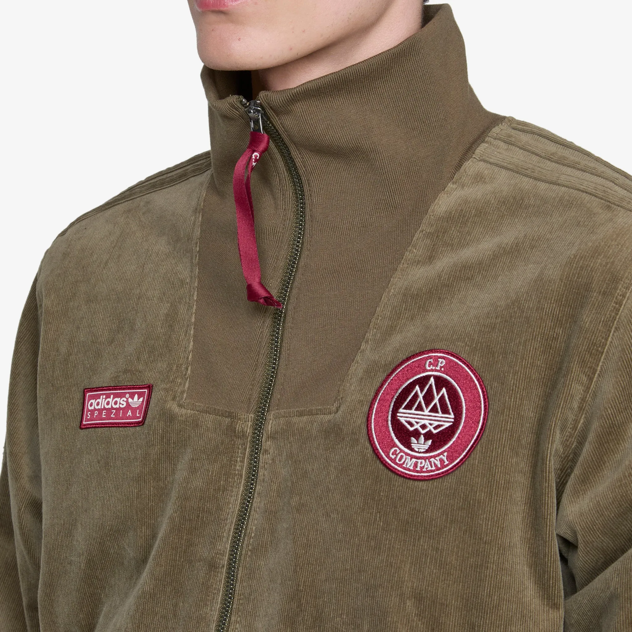 C.P. Company x SPZL Settend Track Top Trace Olive