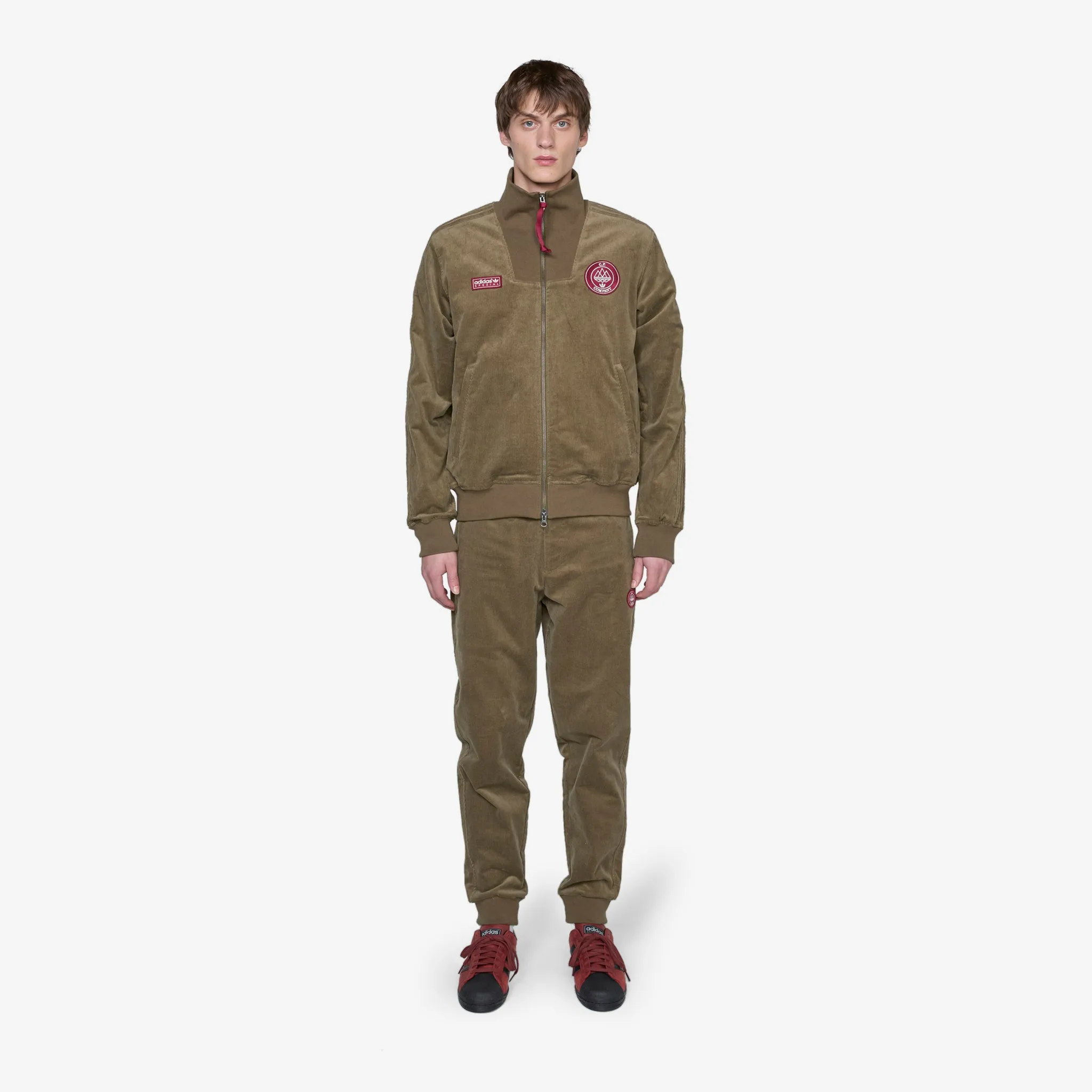 C.P. Company x SPZL Settend Track Top Trace Olive