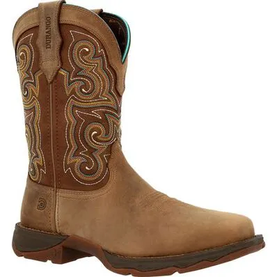 DRD0410 Durango Women's Lady Rebel 10" Pull-On Western Non-Metallic Toe