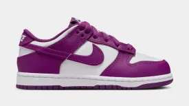 Dunk Low Preschool Lifestyle Shoes (Viotech/White)