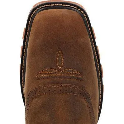 Durango Men's Maverick Xp 11" Soft Toe Ventilated Insulkul Work Boot- Brown- DDB0479