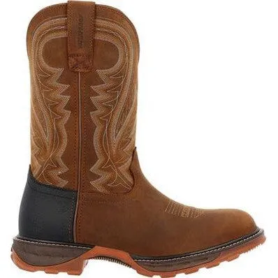 Durango Men's Maverick Xp 11" Soft Toe WP Work Boot- Brown- DDB0481