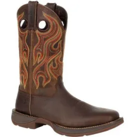 Durango Men's Rebel 12" Soft Toe Western Classic Boot- Chestnut- DDB0317