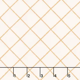 Elegance - Plaid Essential Ivory Yardage