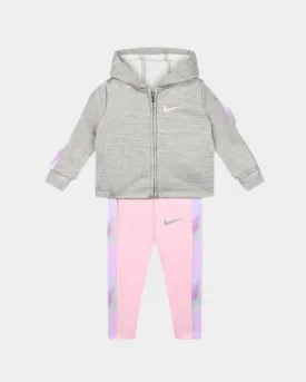 Ensemble Nike Bébé Therma-Fit - Gris/Rose