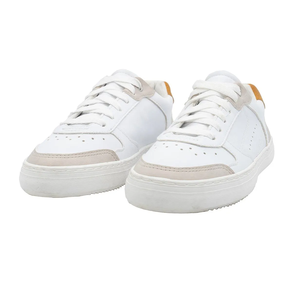 Graceland Low-Top Sneakers Leather White Colour For Women