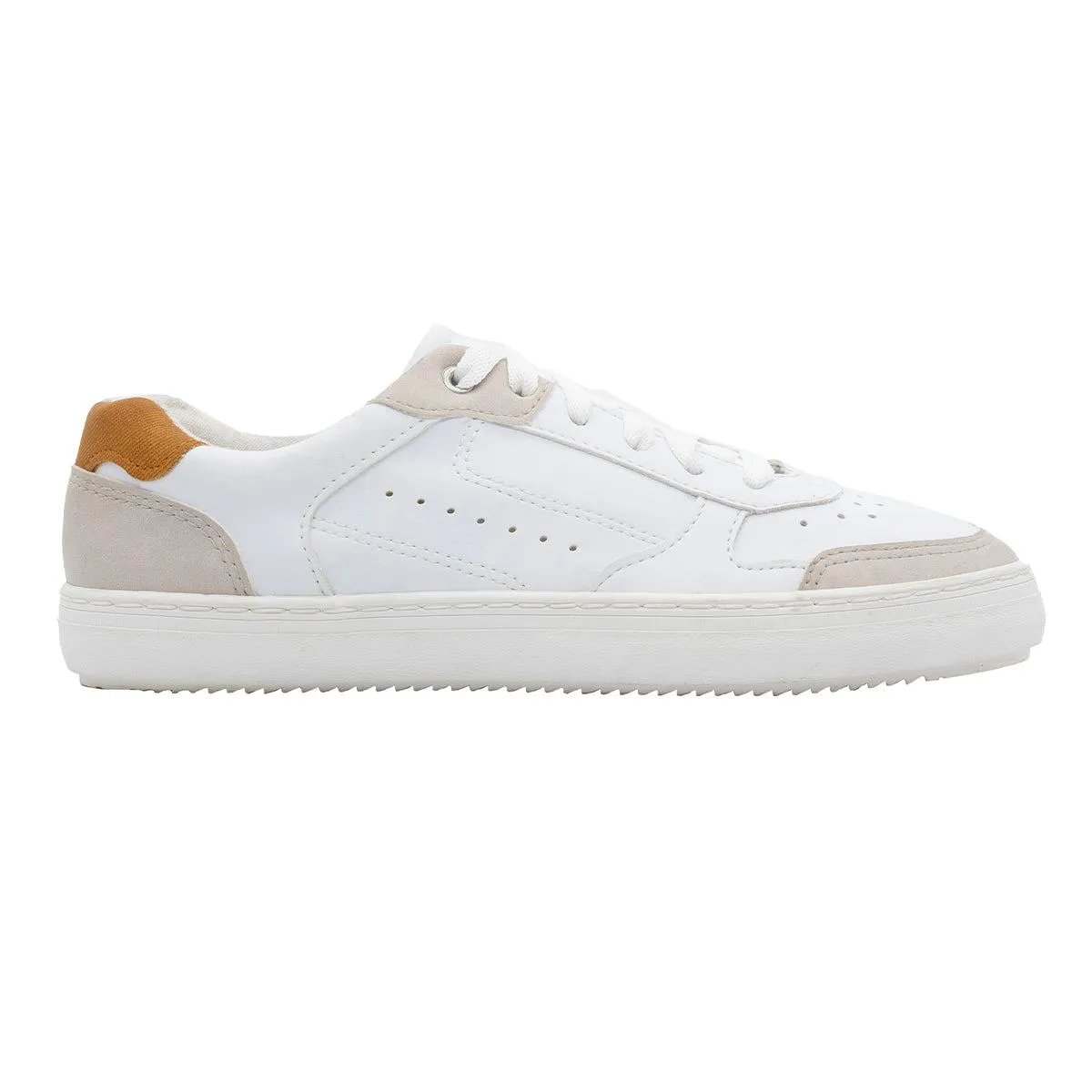 Graceland Low-Top Sneakers Leather White Colour For Women