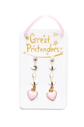 Great Pretenders Clip Earrings - Boutique Cute and Classy