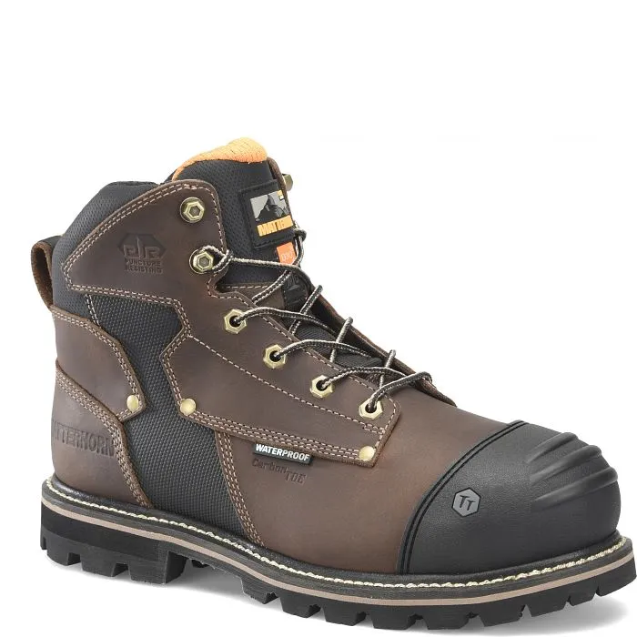 Matterhorn Men's Ibeam 6" WP Comp Toe Metguard Work Boot Brown - MT2546