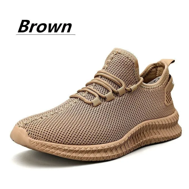 Men lightweight mesh sneakers