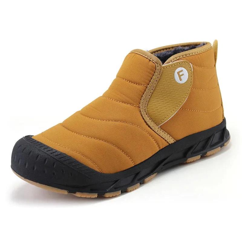 Men's Warm Slip On Ankle Boots