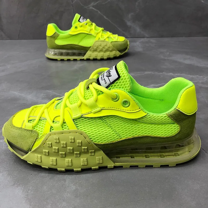 Mesh Breathable Height Increased Platform Sneakers