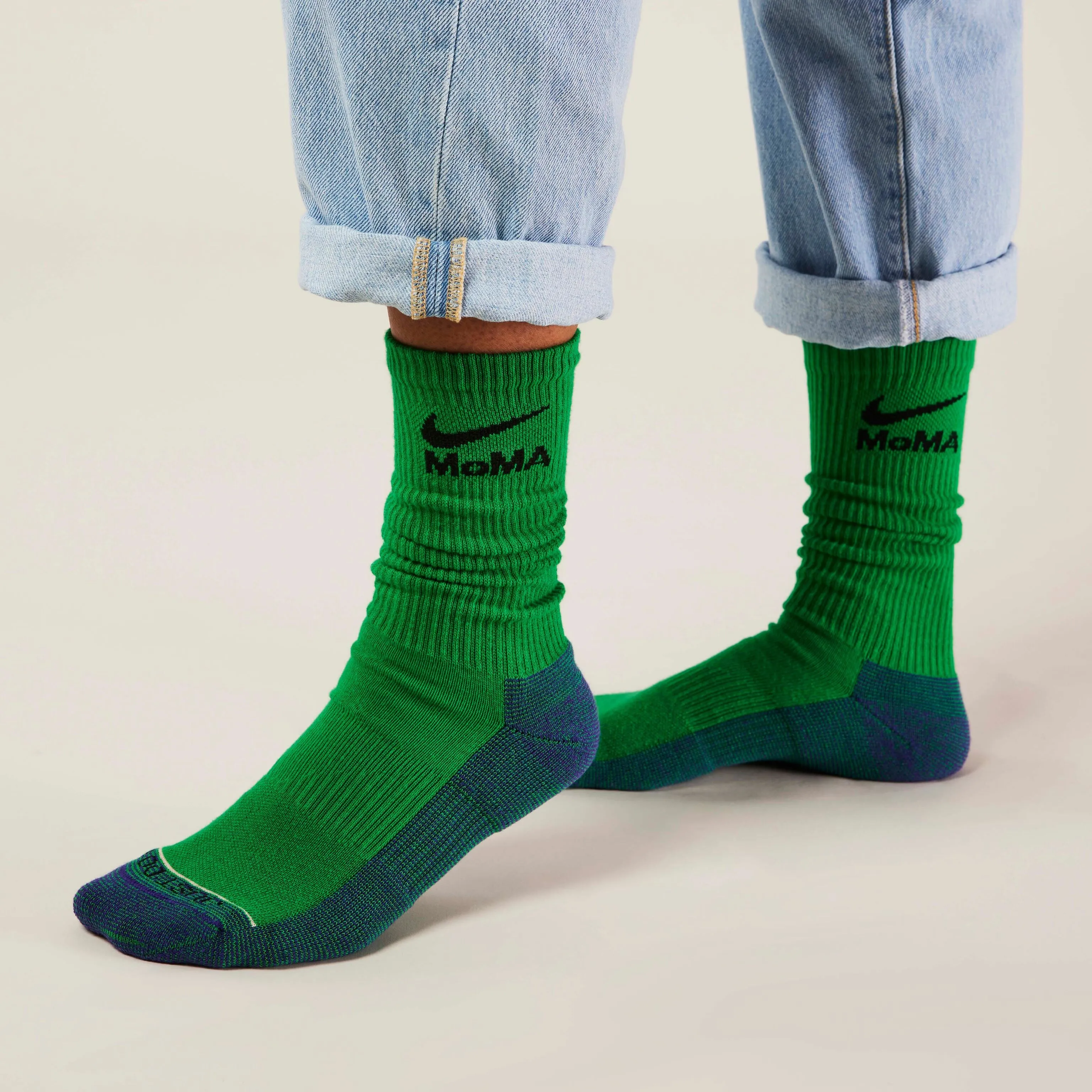 MoMA Nike Everyday Socks - Lucky Green