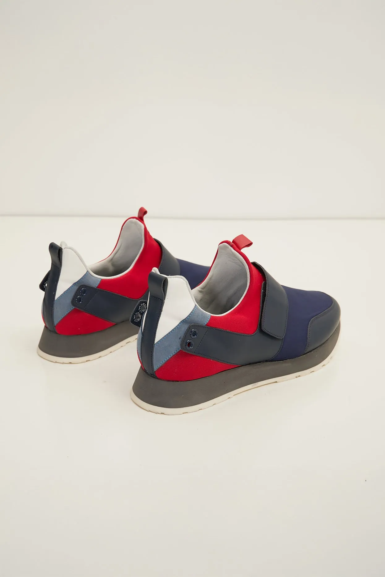 Neoprene Racers - Navy Red