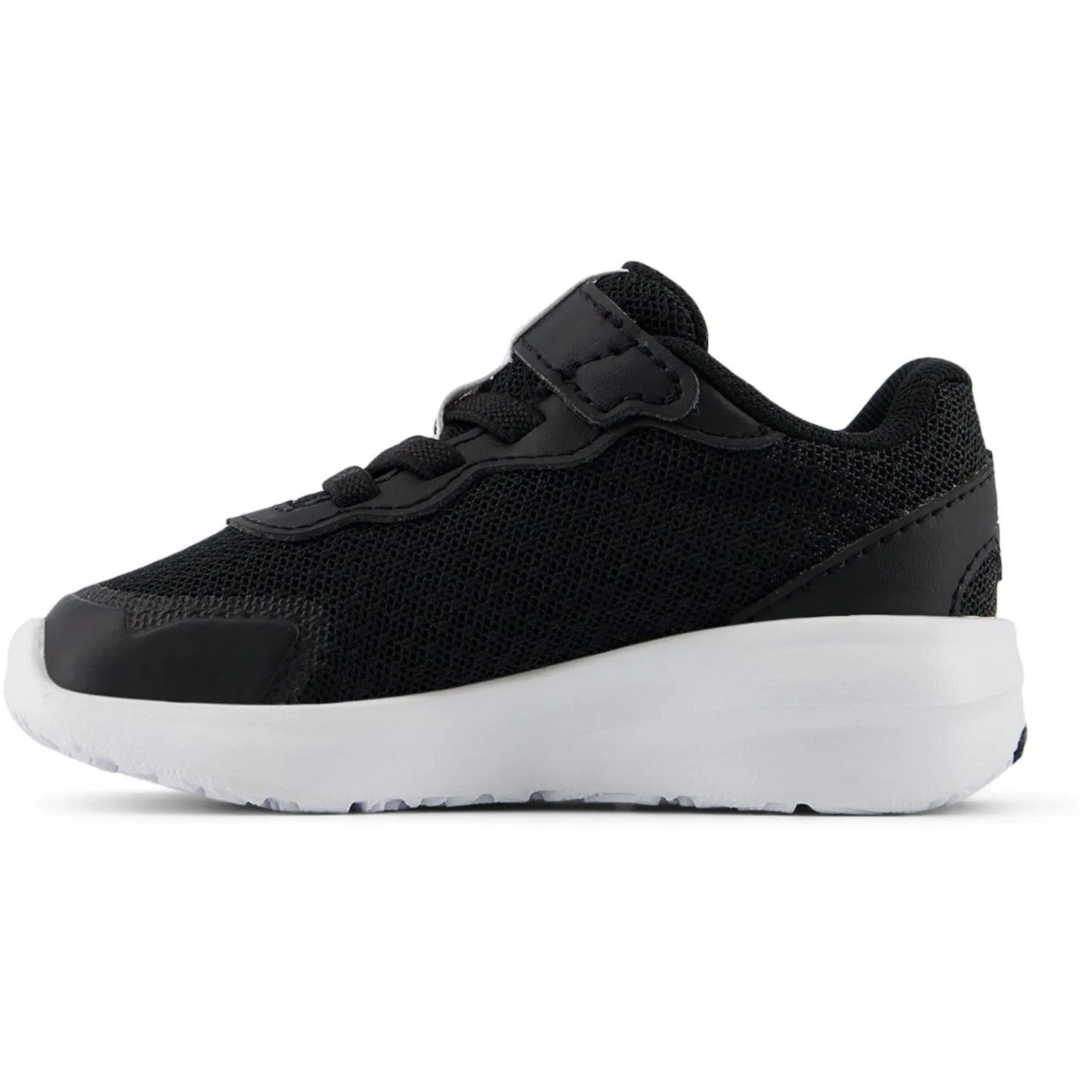 New Balance Black New Balance FreshFoam 578 Kids Bungee Lace With Top Strap