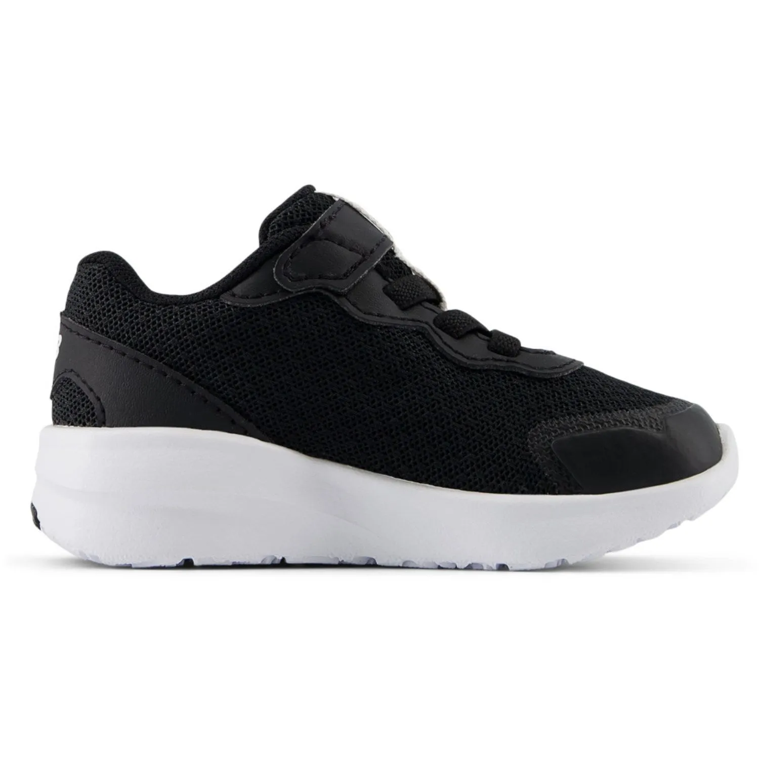 New Balance Black New Balance FreshFoam 578 Kids Bungee Lace With Top Strap