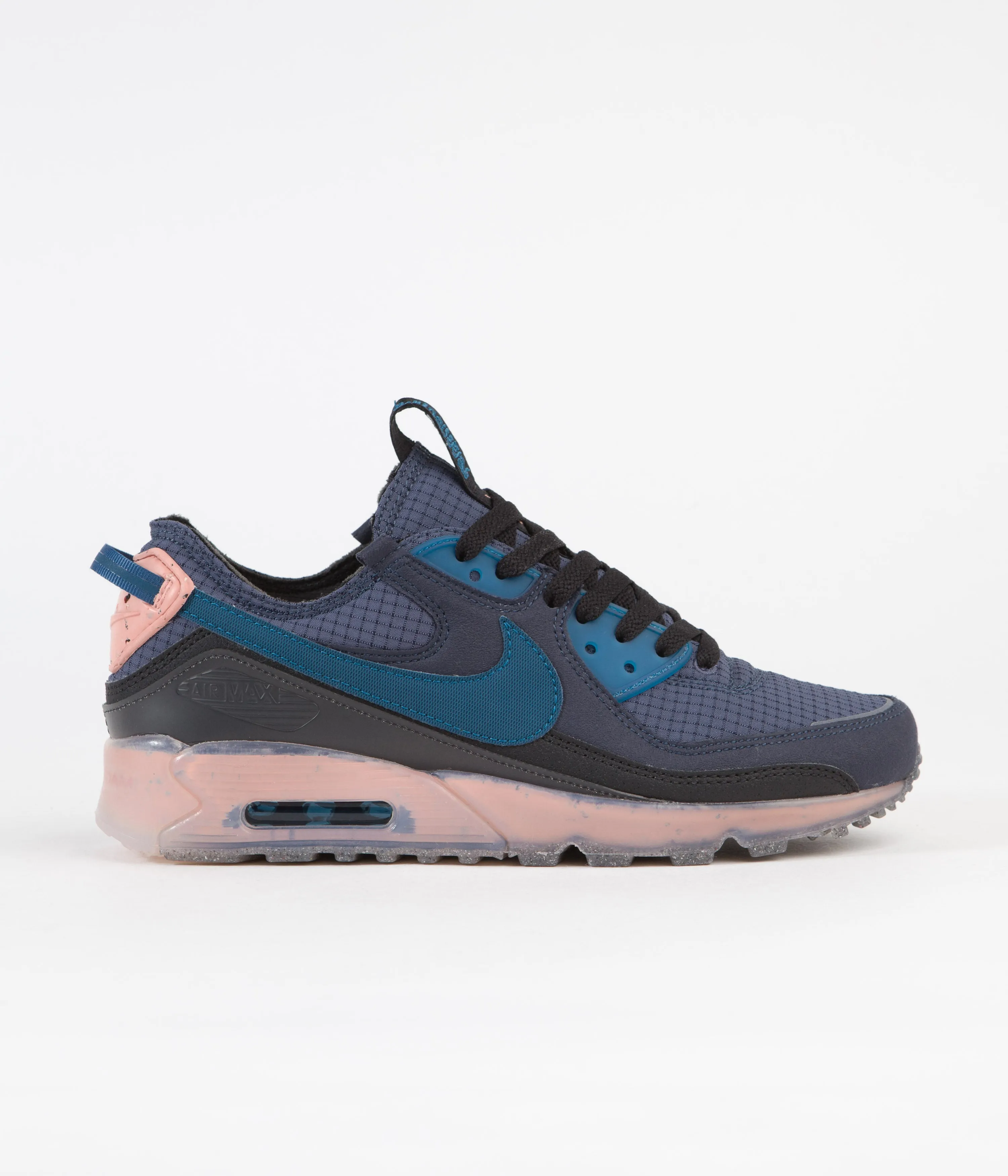 Nike Air Max Terrascape 90 Shoes - Obsidian / Marina - Thunder Blue