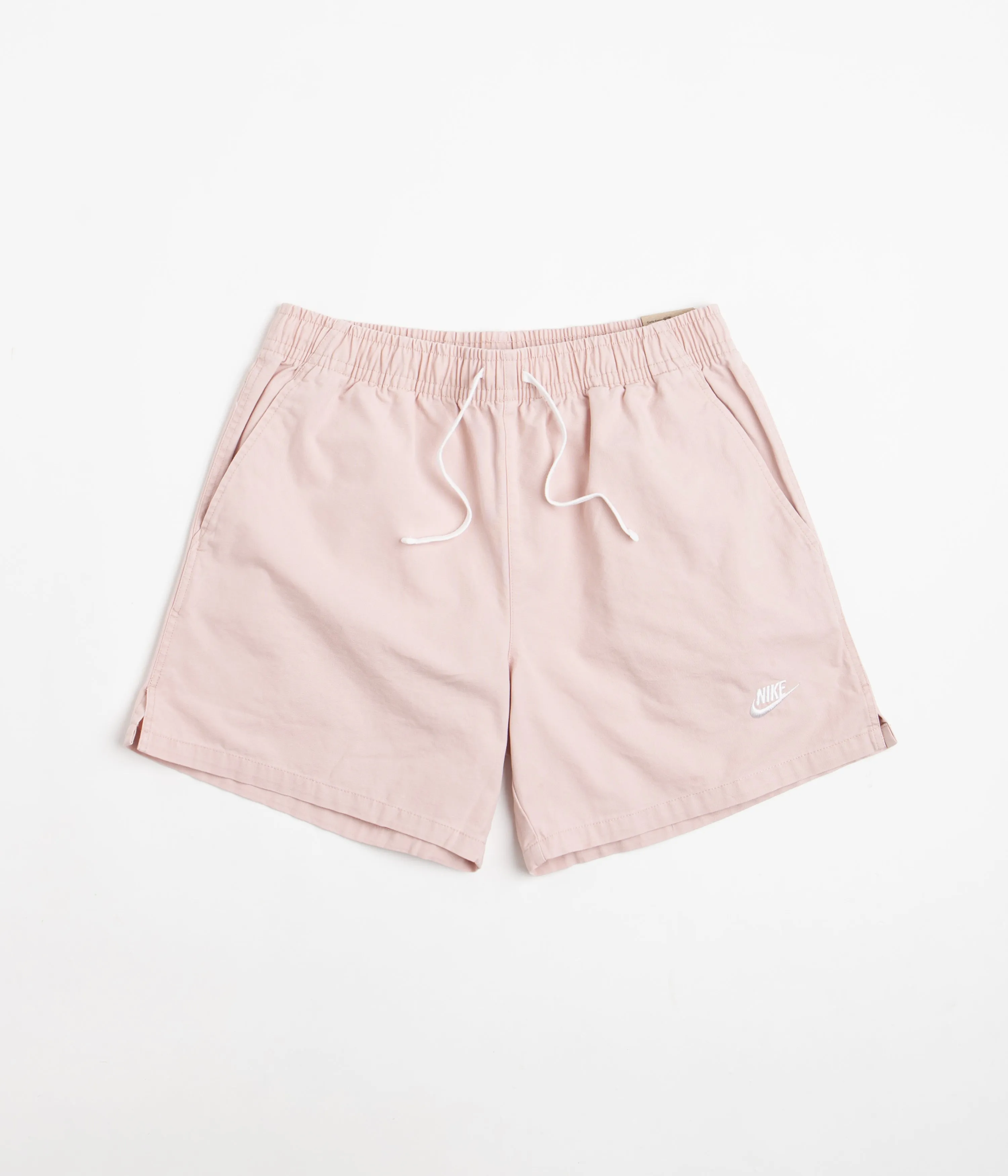 Nike Club Flow Shorts - Pink Oxford / White