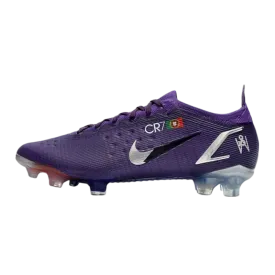 Nike Mercurial Vapor 14 Elite FG Ronaldo CR7 Purple Silver - Goatkits Boots