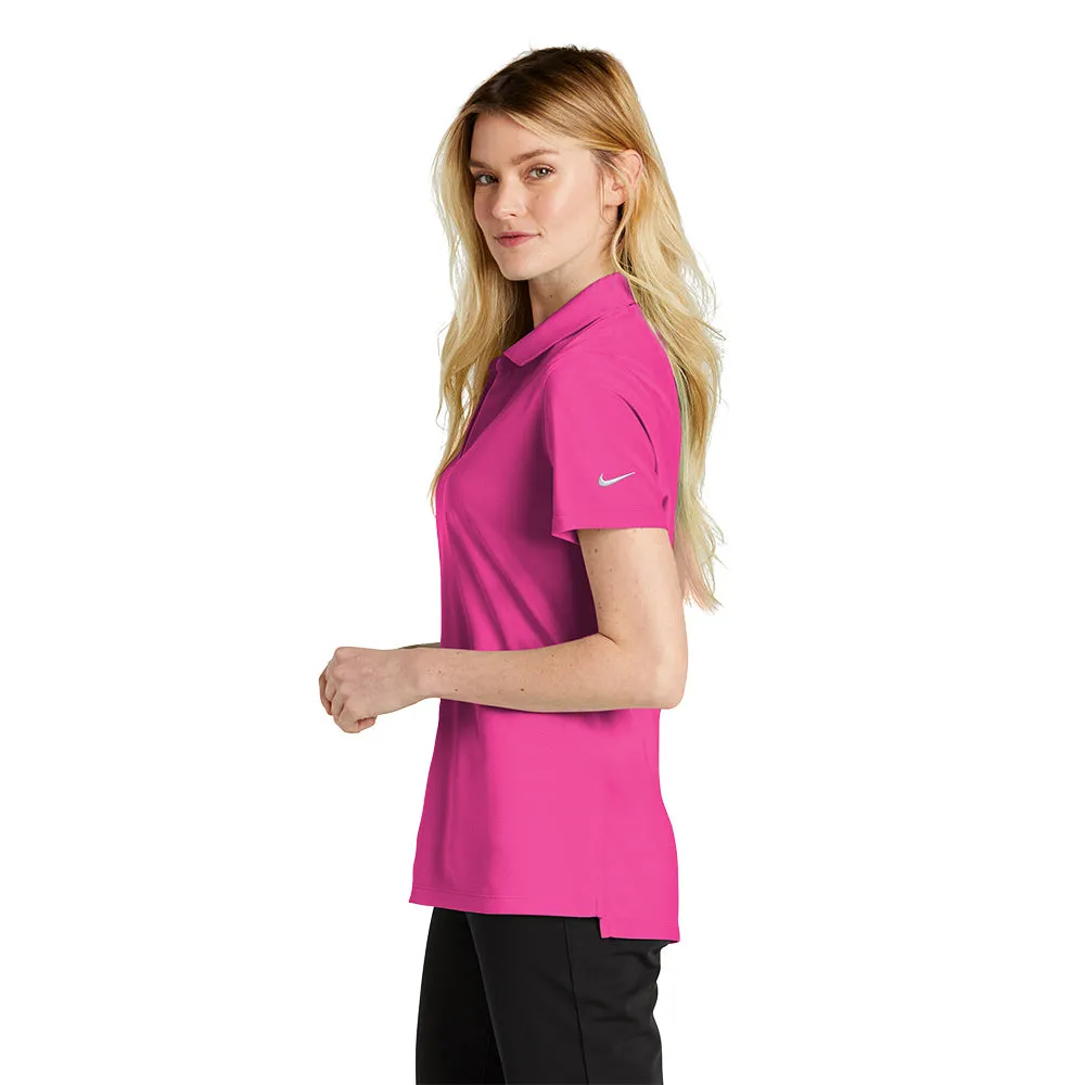 Nike NKDC1991 Ladies Dri-FIT Micro Pique 2.0 Polo - Vivid Pink