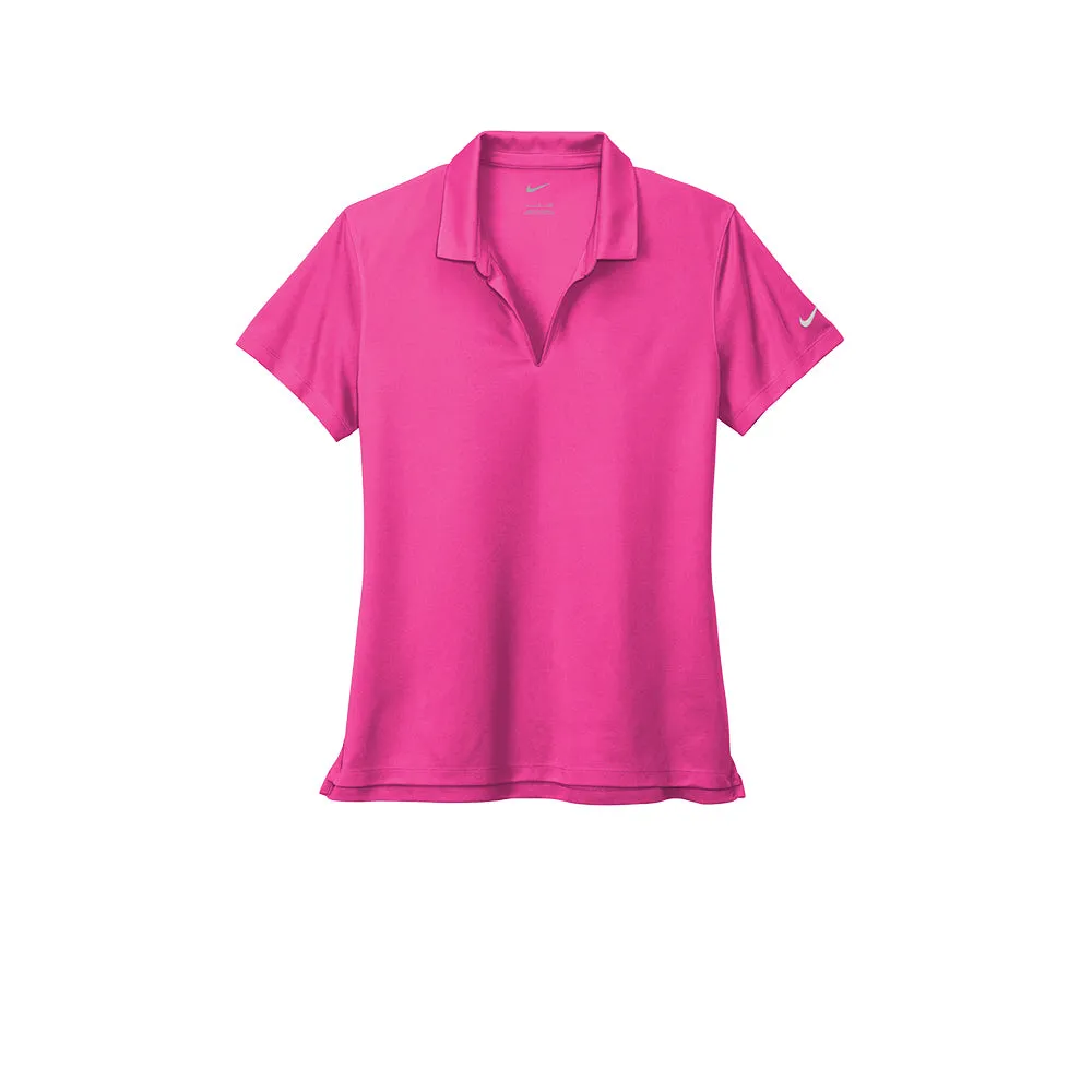 Nike NKDC1991 Ladies Dri-FIT Micro Pique 2.0 Polo - Vivid Pink