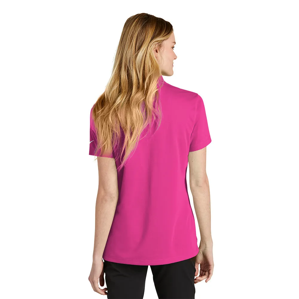 Nike NKDC1991 Ladies Dri-FIT Micro Pique 2.0 Polo - Vivid Pink