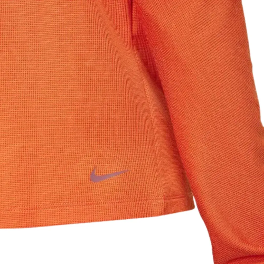 Nike Trail Long Sleeve Orange Running Top