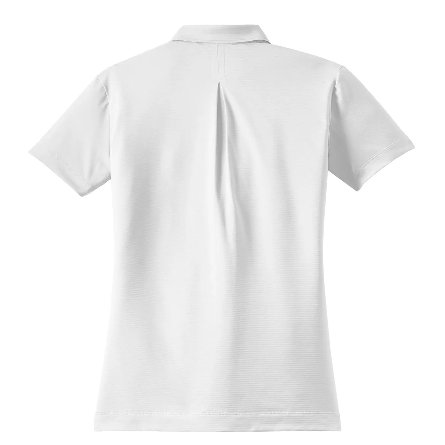 Nike Women's White Elite Dri-FIT Short Sleeve Ottoman Polo