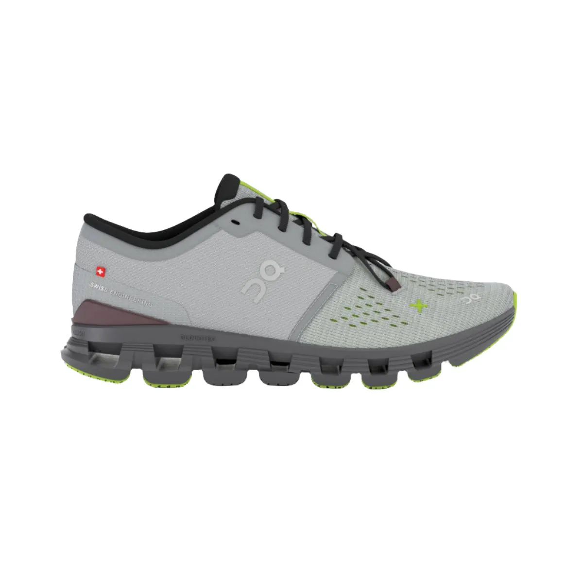 On Running Men's Cloud X4 Sneaker - Glacier/Eclipse